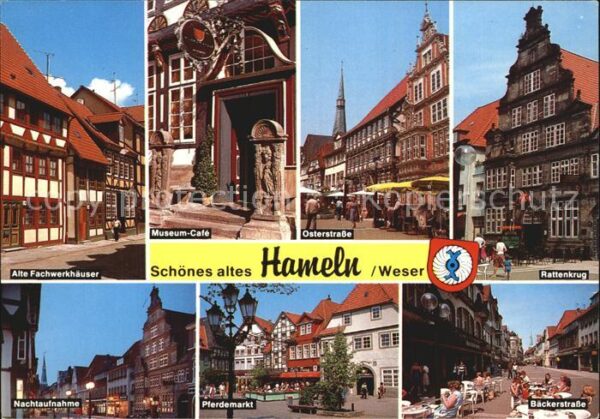 Hameln Weser Museum-Cafe Rattenkrug Pferdemarkt Bäck