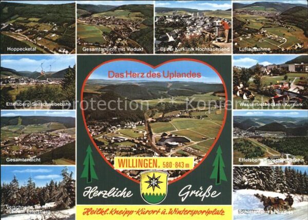 Willingen Sauerland Hoppecketal Fliegeraufnahme Viadukt Pfe