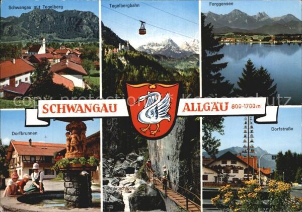 Schwangau Tegelberg Forggensee Dorfbrunnen Schluc