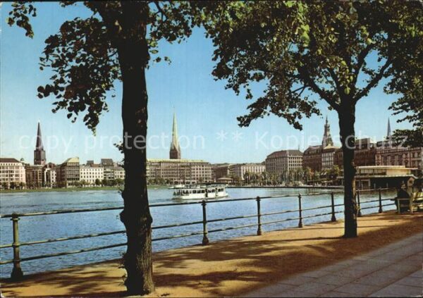 Hamburg Binnenalster und City