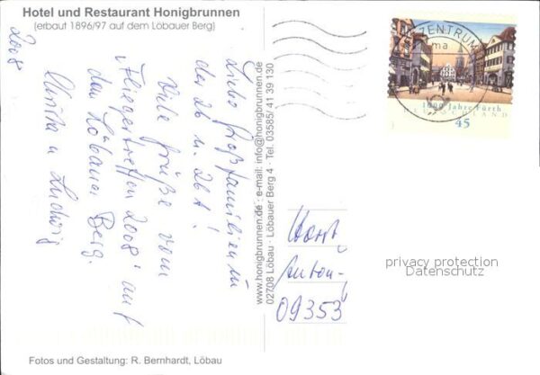 Loebau Sachsen Berggasthof Honigbrunnen – Bild 2