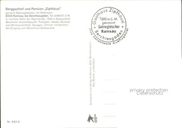 Ramsau Berchtesgaden Berggasthof und Pension Zipfhäusl – Bild 2