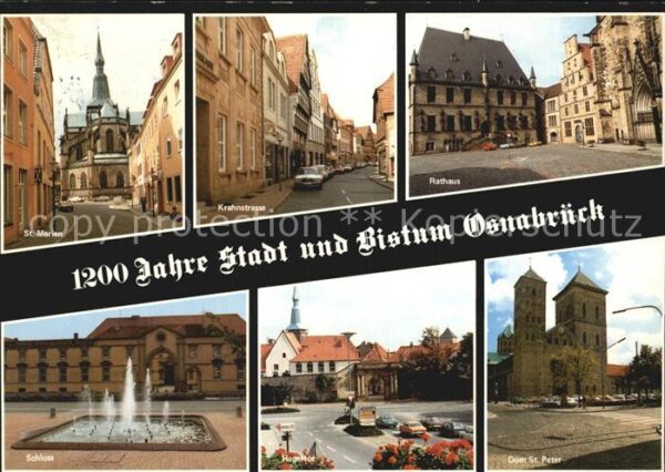Osnabrueck St. Marien Schloss Dom Krahnstrasse Heg