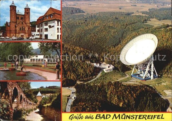 Bad Muenstereifel Stiftskirche Kurpark Wehrmauer Radiotel