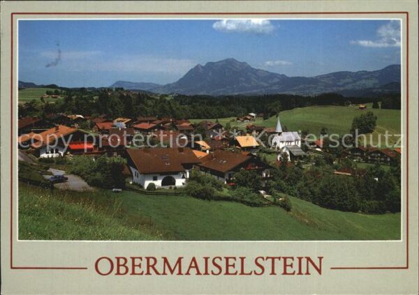 Obermaiselstein mit Grünten