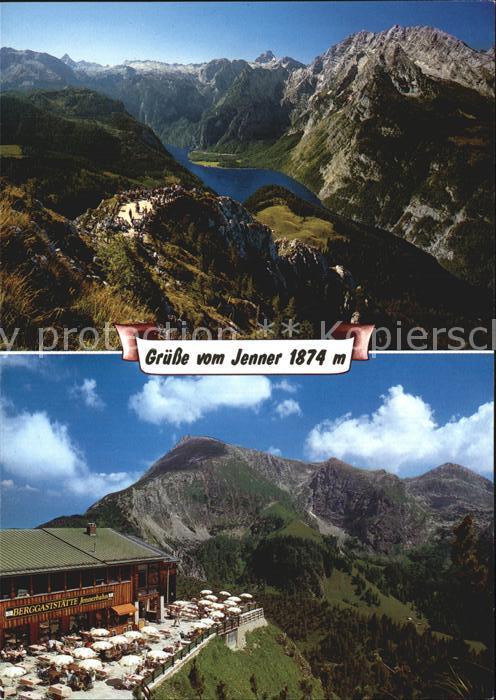 Jenner Berchtesgaden Fliegeraufnahme Berggaststätte Königsee
