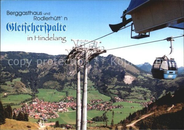 Hindelang Bad Berggasthaus und Rodlerhütte Gletschers
