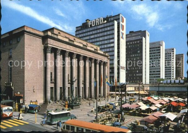 Stockholm Konserthuset och Hötorgs-City