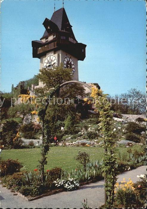Graz Steiermark Schlossberg Uhrturm