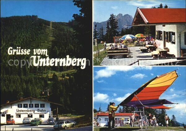 Ruhpolding Gipfelrestaurant Unternberg Drachenflie