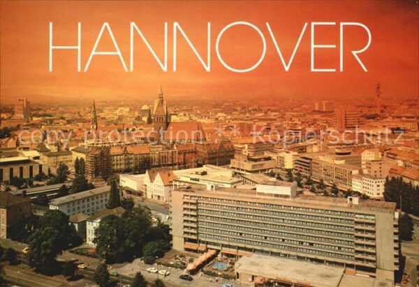 Hannover Fliegeraufnahme