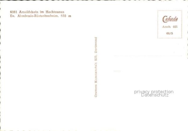 Arnoldshain Evangelische AkademieRüstzeitenheim – Bild 2