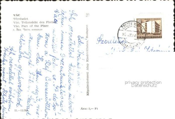 Vac  Teilansicht des Platzes Tèrrèszlet – Bild 2