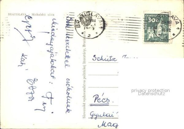 Bratislava Pressburg Pozsony Michalski ulica – Bild 2