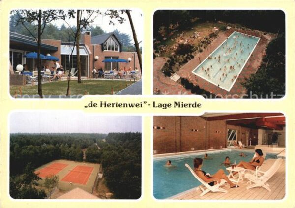 Lage Mierde Ferienpark de Hertenwei Schwimmbad Tenn