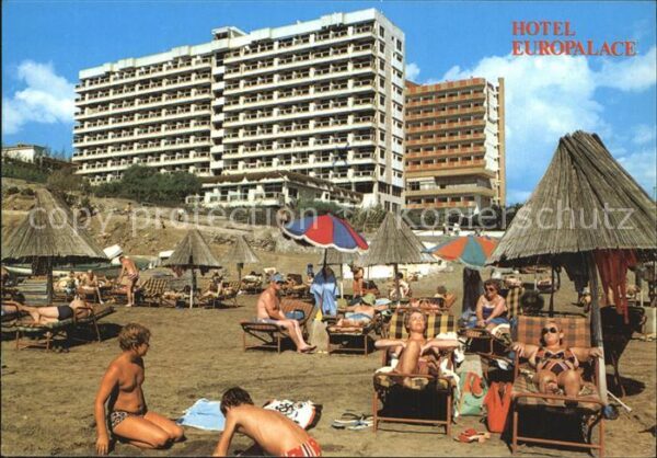 Playa del Ingles Hotel Europalace mit Strand