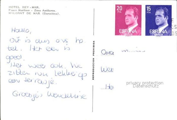 Malgrat de Mar Hotel Rey Mar Schwimmbad – Bild 2