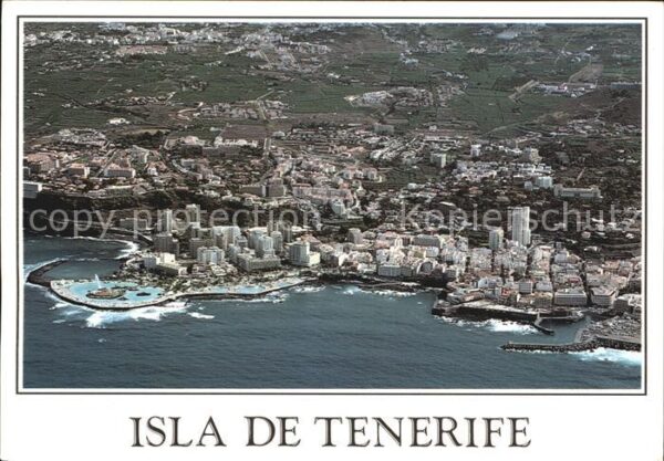 Puerto de la Cruz Fliegeraufnahme