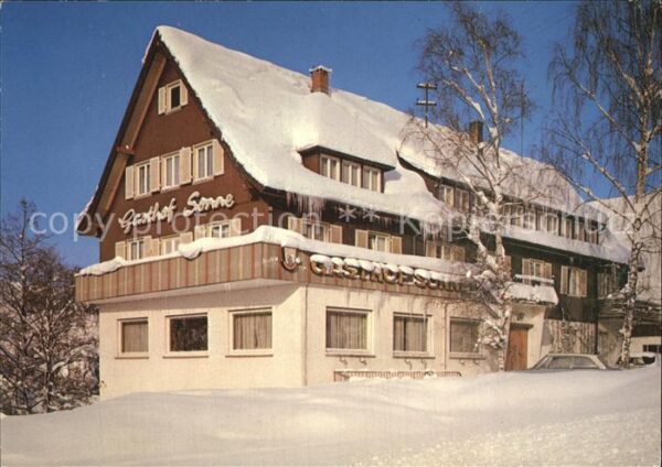 Aach Dornstetten Gasthof Pension Sonne