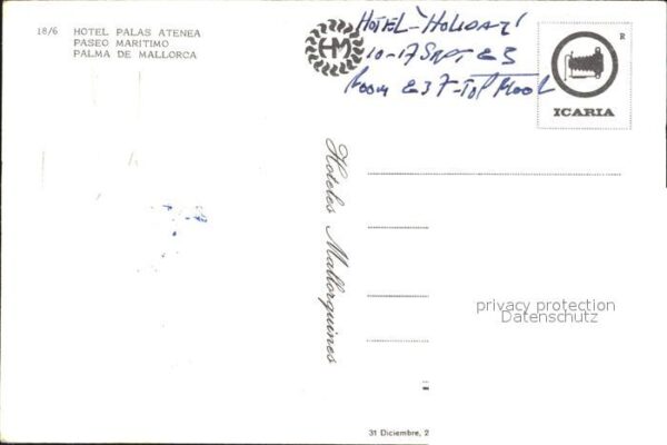 Palma de Mallorca Hotel Palas Atena Lobba Pool Gesamtansi – Bild 2