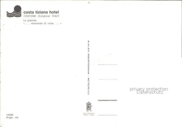Crotone Costa Tiziana Hotel Pool – Bild 2