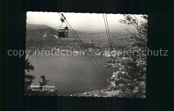 Gmunden Salzkammergut Grünberg Seilbahn