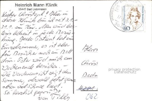 Bad Liebenstein Heinrich Mann Klinik – Bild 2