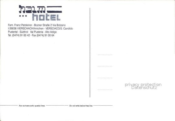 Innichen Suedtirol Helm Hotel – Bild 2