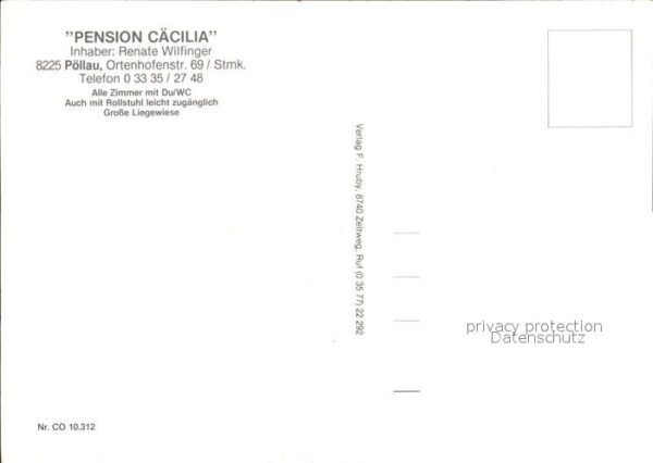 Poellau Pension Cäcilia – Bild 2