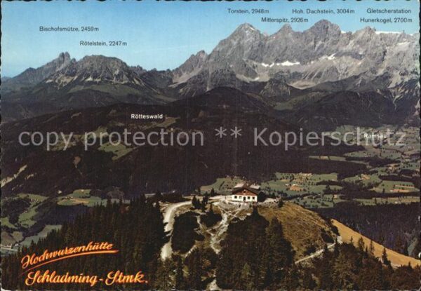 Schladming Obersteiermark Hochwurzenhütte