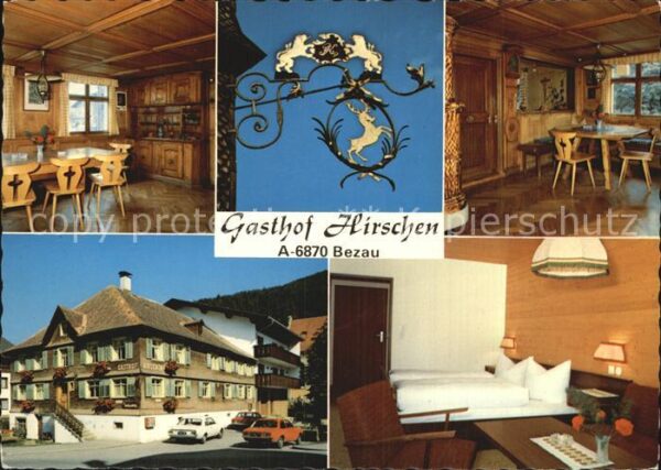 Bezau Vorarlberg Gasthof Hirschen Speiseraum Doppelzimme
