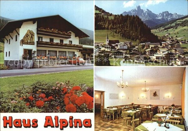 Filzmoos Haus Alpina Speiseraum Aussenansicht