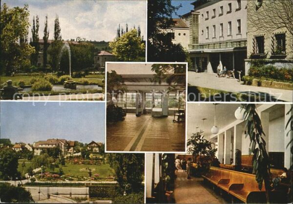 Gallspach Institut Zeileis Kurpark Eingang