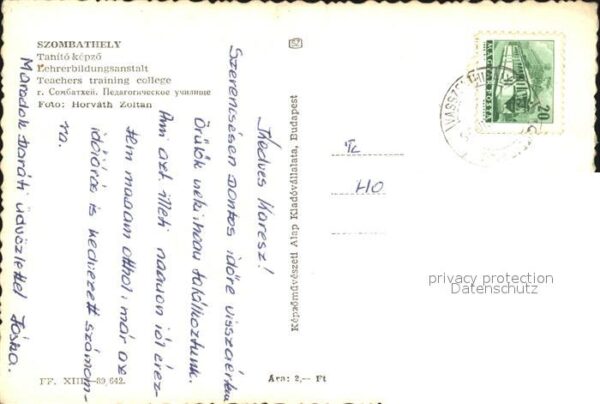 Szombathely Lehrerbildungsanstalt – Bild 2