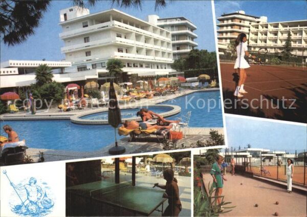 Abano Terme Hotel Tritone Therme Pool Tischtennis