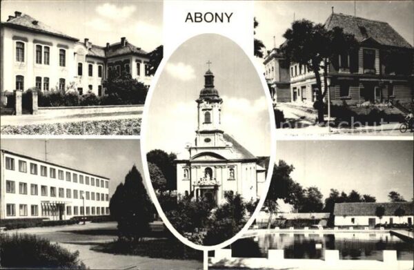 Abony Kirche Stadtbilder