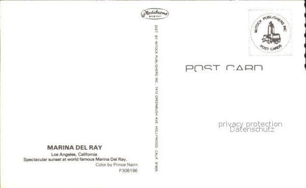 Los Angeles California Marina Del Ray – Bild 2