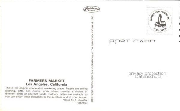 Los Angeles California Farmers Market – Bild 2