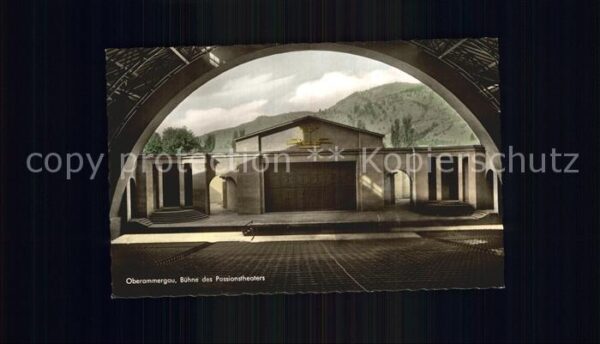 Oberammergau Bühne des Passionstheaters
