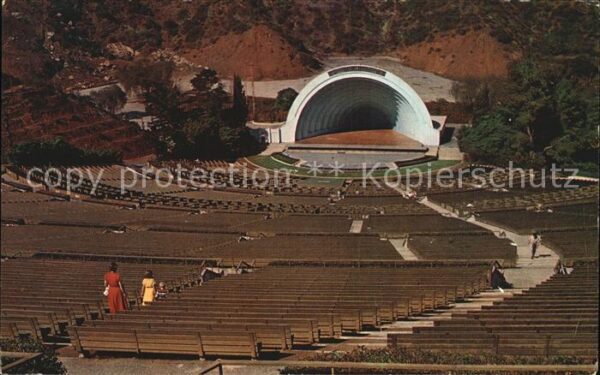 Hollywood California Bowl largest natural amphitheatre in th