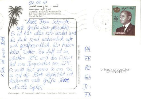 Agadir Boulevard Mohammed V – Bild 2