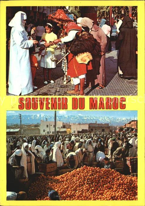 Marokko Maroc Market
