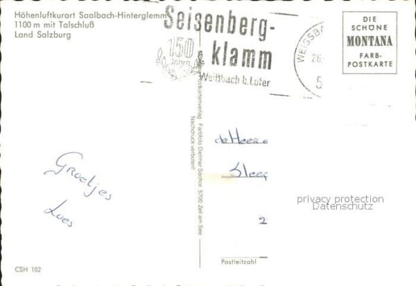 Hinterglemm Saalbach Fliegeraufnahme mit Talschluss Seisenbe – Bild 2