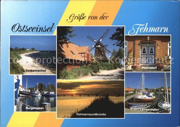 Insel Fehmarn Petersdorf Lemkenhafen Sundbrücke Katha