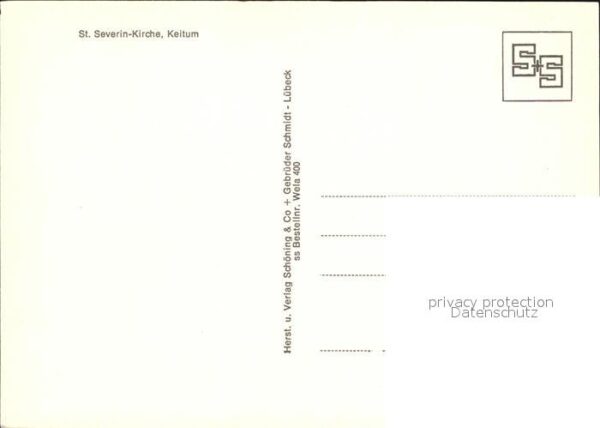 Keitum Sylt St. Severin-Kirche – Bild 2