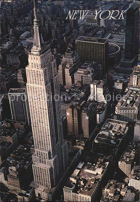 New York City Fliegeraufnahme mit Empire State Buildi