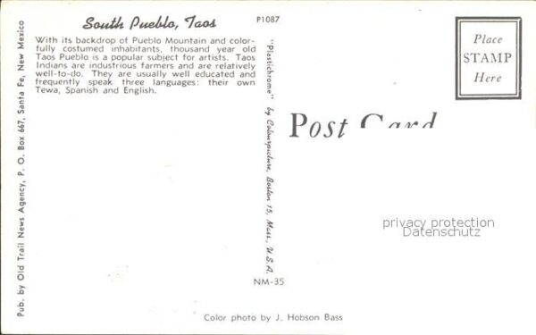 Taos South Pueblo – Bild 2