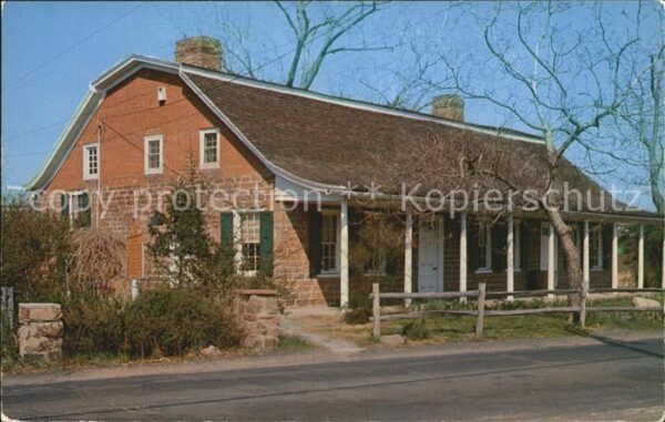 New Hackensack New Jersey von Steuben House built 1739 Museum Ber