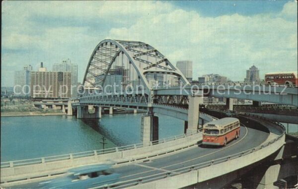 Pittsburgh Fort Pitt Bridge Monongahela River
