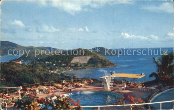St Thomas Virgin Islands The Caribbean Hotel Swimming Pool West